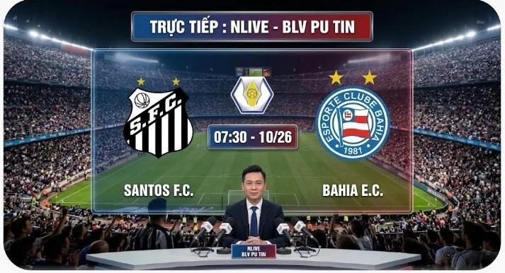 Santos FC - SP vs Bahia - BA